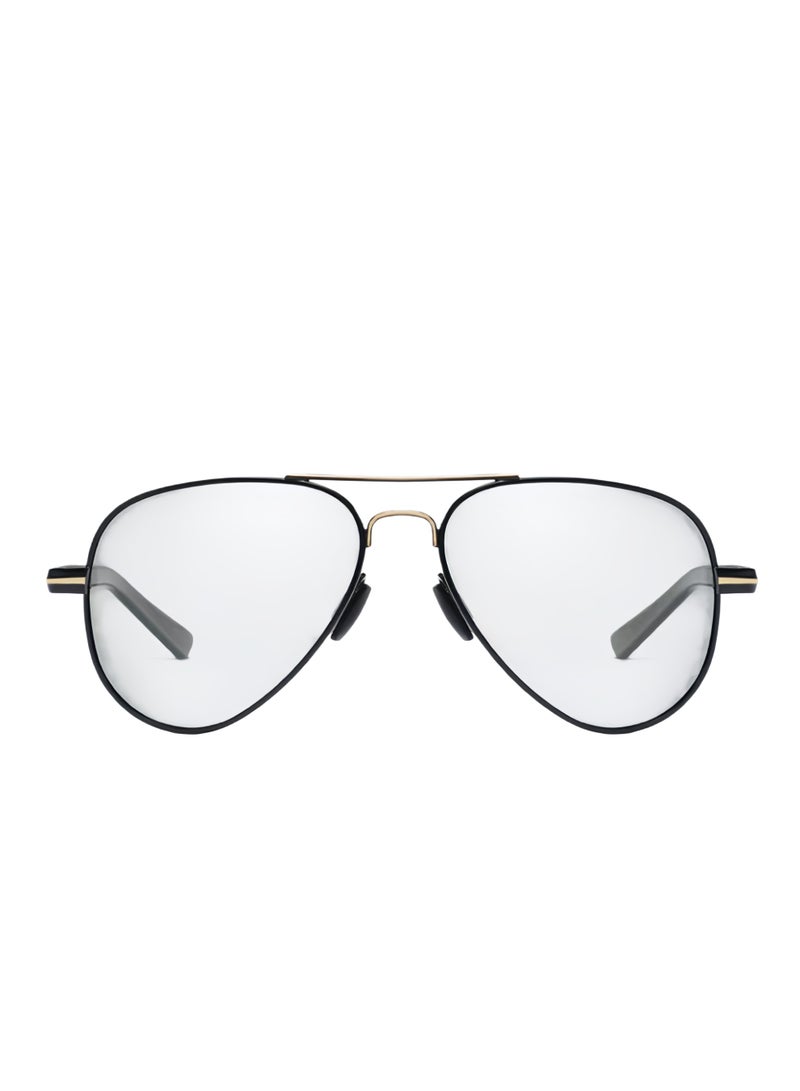 Polarized pilot sunglasses, men's sunglasses, UV400 protective metal frame glasses, retro anti glare sunglasses, suitable for male and female driving, fishing, outdoor travel, and daily beach use. - Image 4