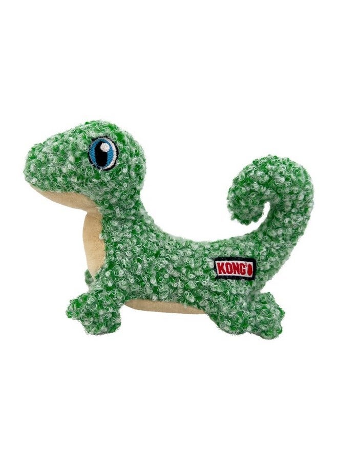 كونج لعبة كونغ لوفز للقطط ذات الملمس المجعد والمحشوة بالنعناع البري (سحلية) - Image 5