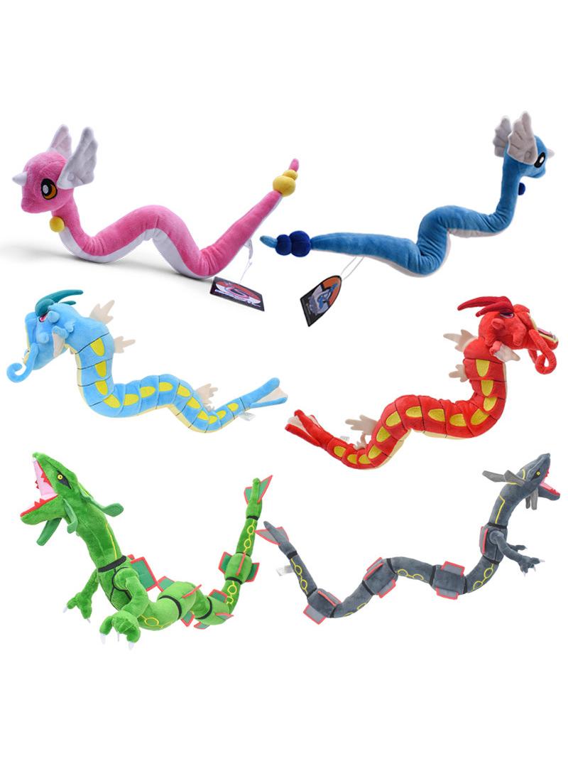 Bluejw 6-Piece Pocket Monsters Figure Plush Toys Set - Image 1