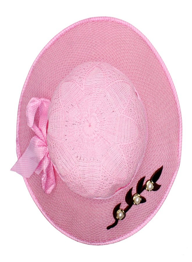 BAAL Sun Protection Fedora Hat for Beach/Travelling Use for Girls and Women (Multi-Coloured M1) - Image 5