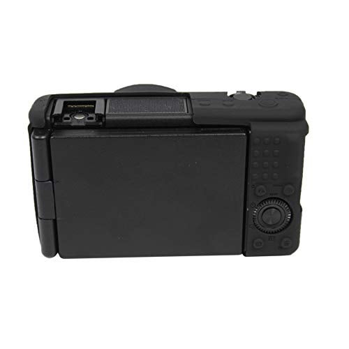 TUYUNG ZV1 Silicone Case, TUYUNG Camera Housing Case Protective Cover, Compatible with Sony ZV-1 ZV1 Vlog Cameras, Black - Image 5