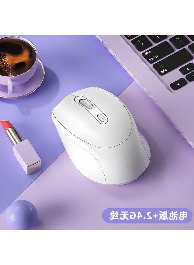 Business Lenovo Game Mouse Founder For Office E-sports Genuine Goods Notebook Notebook Computer Official Wireless Bluetooth-Specification:Battery Version—vitality Pink Qingying 2.4g Wireless Version★Silent Button Qingying—official Standard  - Image 5
