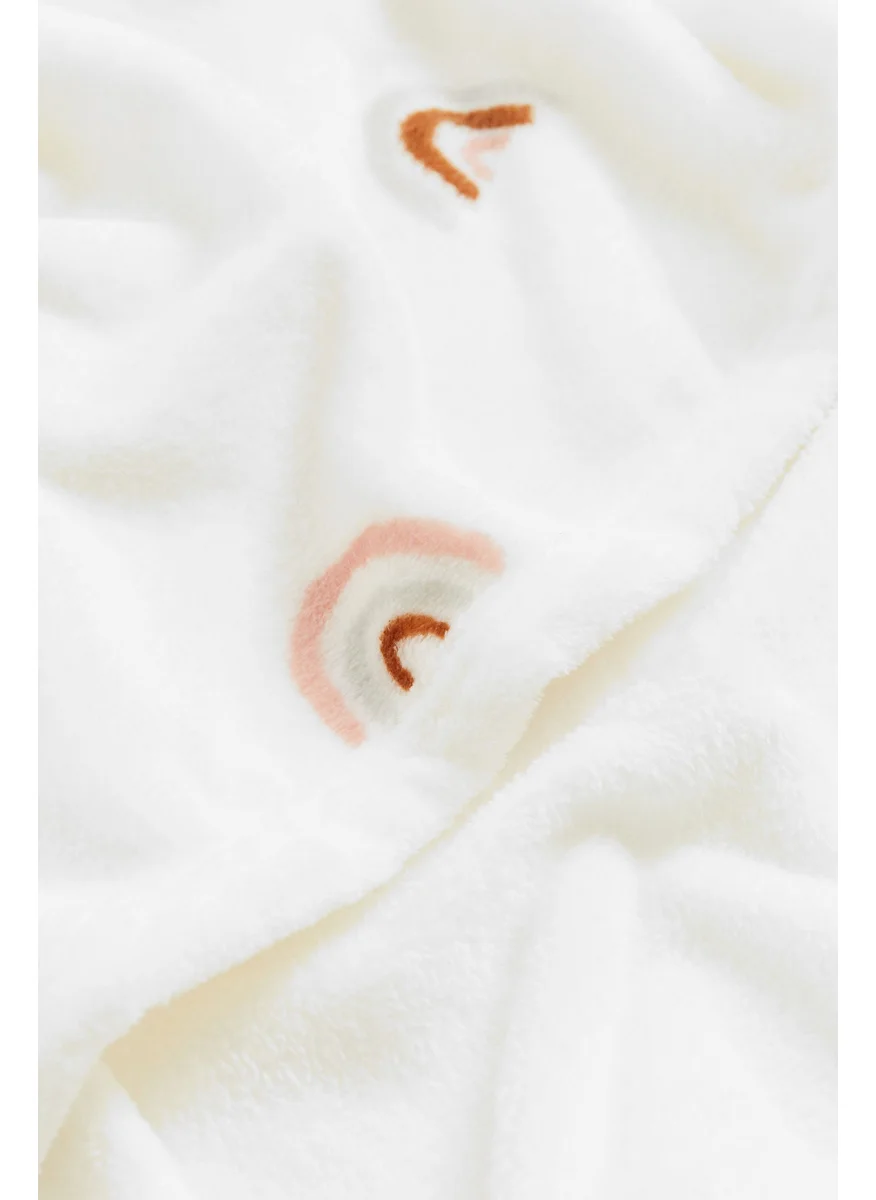 اتش اند ام Patterned Fleece Blanket