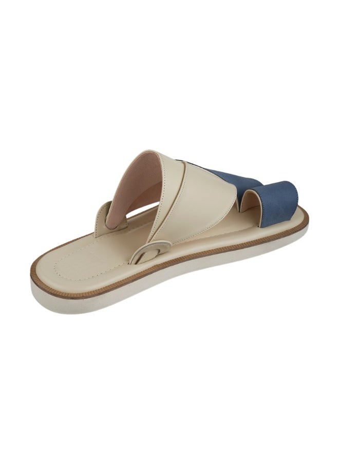 NAD Blue and beige arabic sandals  - Image 3