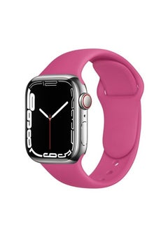 Apple Watch Band 45mm 44mm 42mm Soft Silicone Sport Band Replacement Wrist Strap Compatible for iWatch Apple Watch Series 7/SE/6/5/4/3/2/1 (45mm/44mm/42mm)