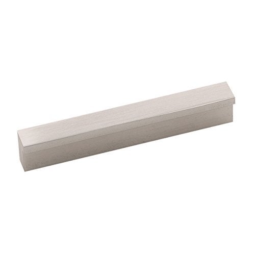 Hickory Hardware 1 Pack Solid Core Kitchen Cabinet Pulls, Luxury Cabinet Handles, Hardware for Doors & Dresser Drawers, 3 Inch Hole Center, Toasted Nickel, Streamline Collection - Image 5