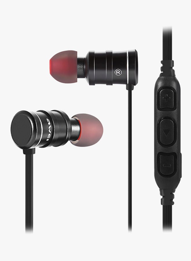 NIBEMINENT Bluetooth In-Ear Headphones With Mic Black - Image 2