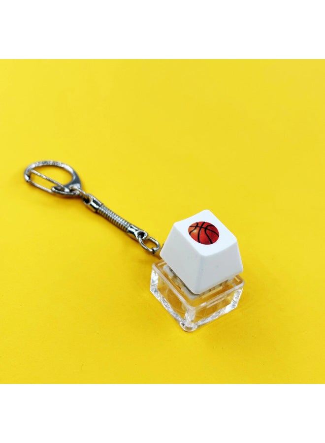 Popular Creative Press Decompression Artifact Single Key Keycap Cute Funny Style Mechanical Keyboard Anime Keychain Keycap 