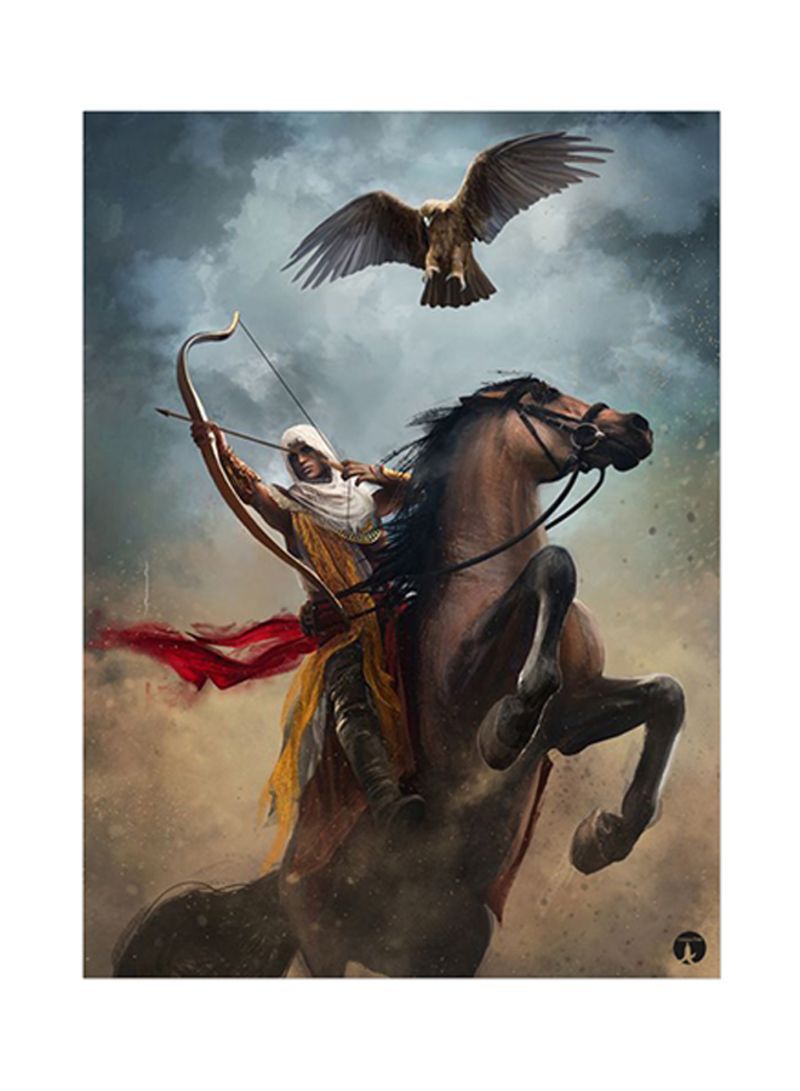 RKN Video Game Assassin's Creed Metal Plate Poster Multicolour 15x20centimeter