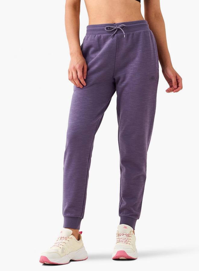 Kappa Logo Detail Joggers with Drawstring Closure - Image 1