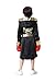 AGCOAH Kids Boxing Costume for Boys Boxer Costume Wrestler Costume Kids Boxing Robe Costume Boxer Halloween Costume BlackM810Y - Image 4
