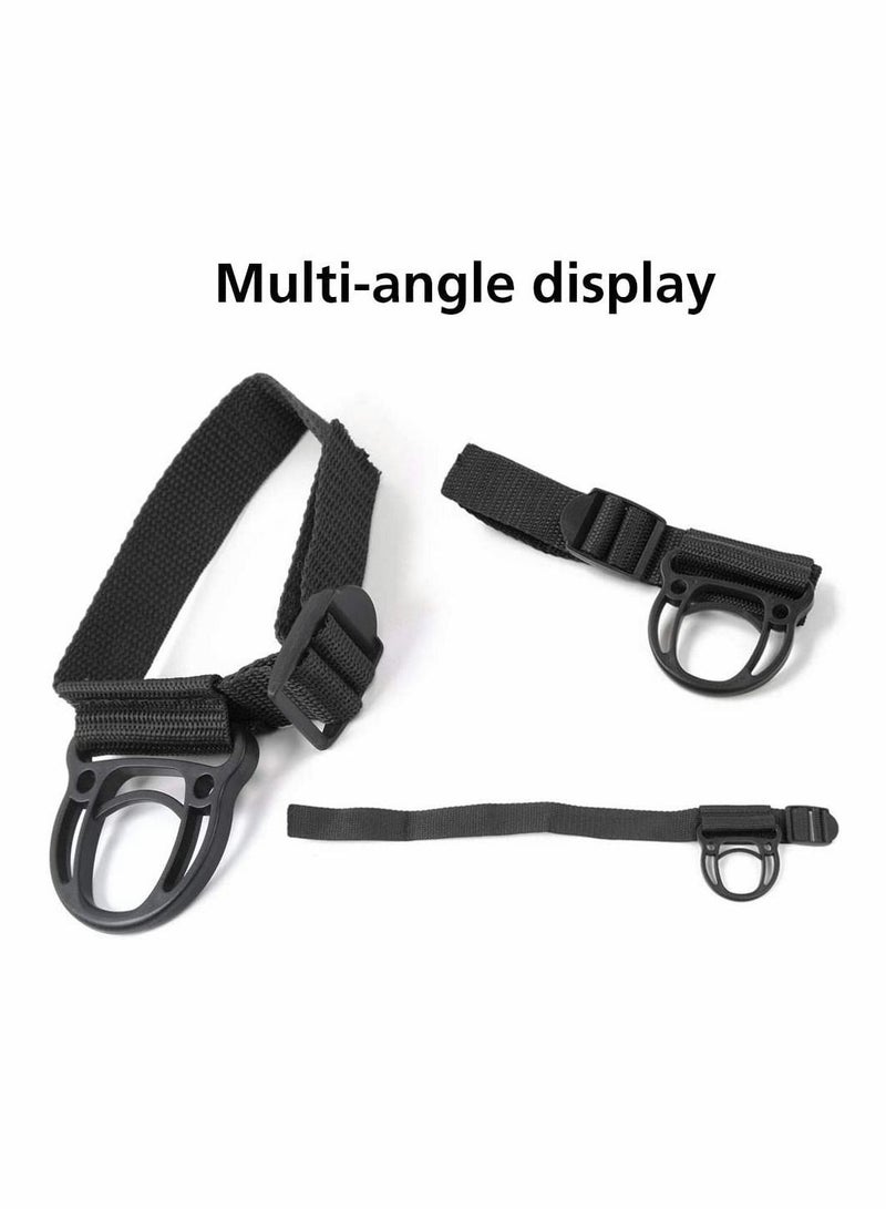 Excefore Roll Bar Coat Hanger Clothes Hook for Jeep Wrangler CJ YJ TJ LJ JK JKU JL JLU JT Sports Sahara Freedom Rubicon & Unlimited X 2/4 Door 2PCS  - Image 3