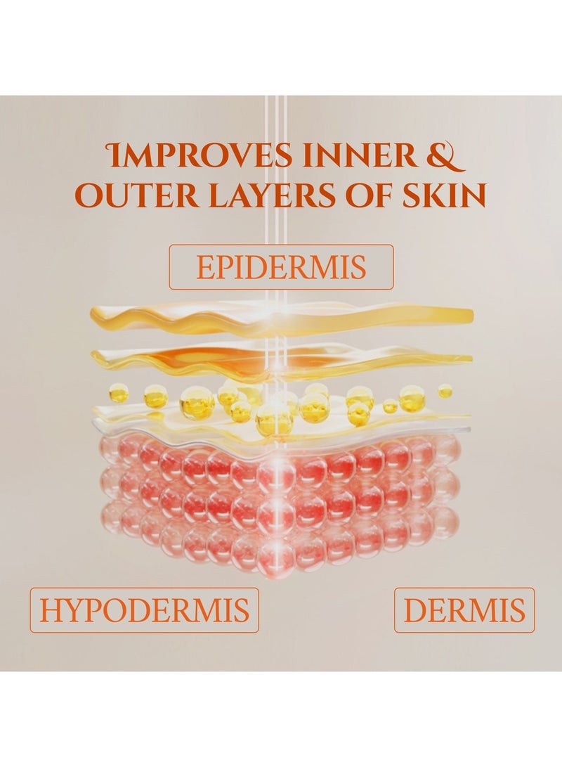 Roze Rice Enzyme Moisturizing Cream – With Rice, Centella & Retinol | Deep Hydration, Anti-Aging, Brightening & 10X Glow for Youthful, Radiant Skin, 50 ml - Image 3