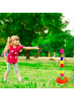 Ring Toss Game Set Colorful Ring Throwing Quoits Set for Kids Adults Interactive Circle Ferrule Set for Garden Backyard Party Games Birthday Carnival 6 Stacking Cups 9 Rings - pzsku/ZBCE0C66A7F6B558BA04FZ/45/_/1727266704/6572b938-686a-4b0c-8d21-882916ec2d16