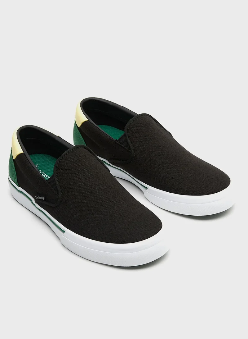 LACOSTE Girls Jump Serve Slip-Ons