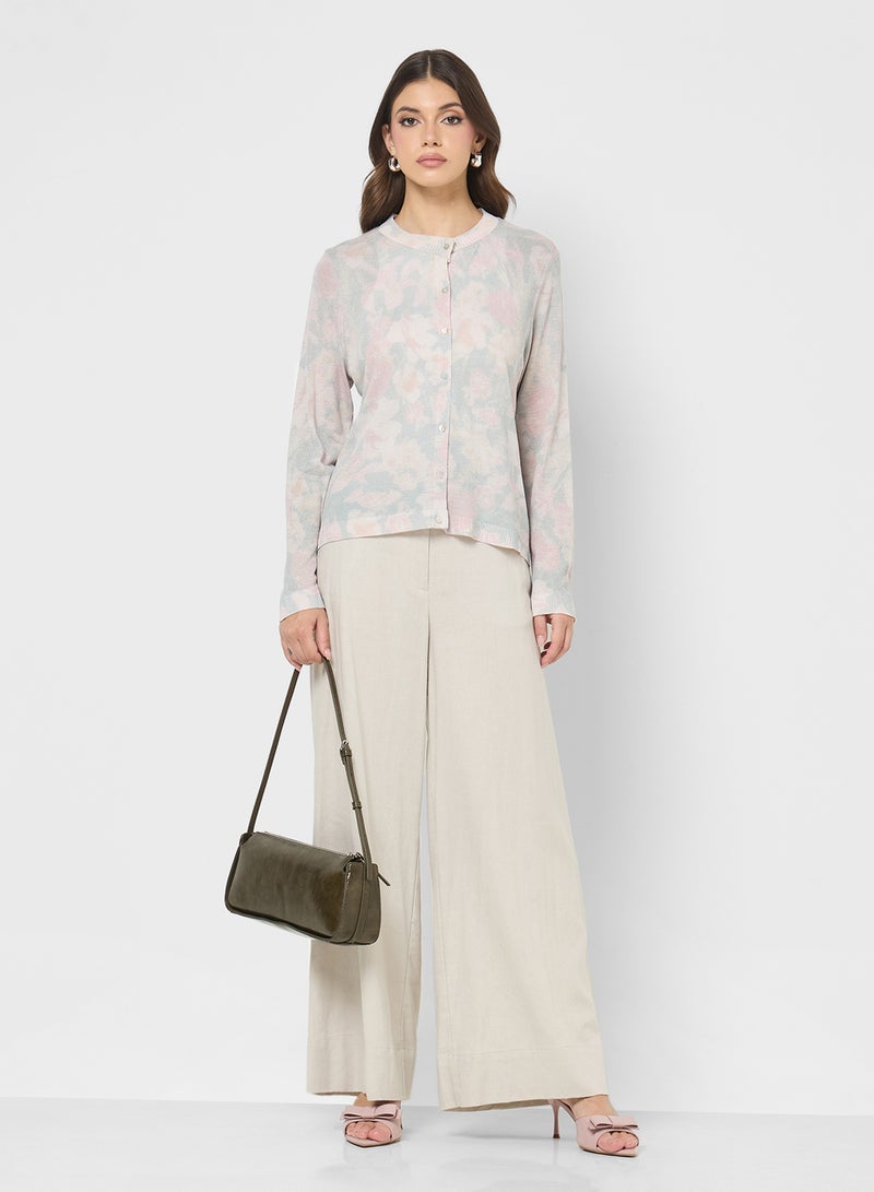 ايلا كارديجان بطبعة زهور - Image 4