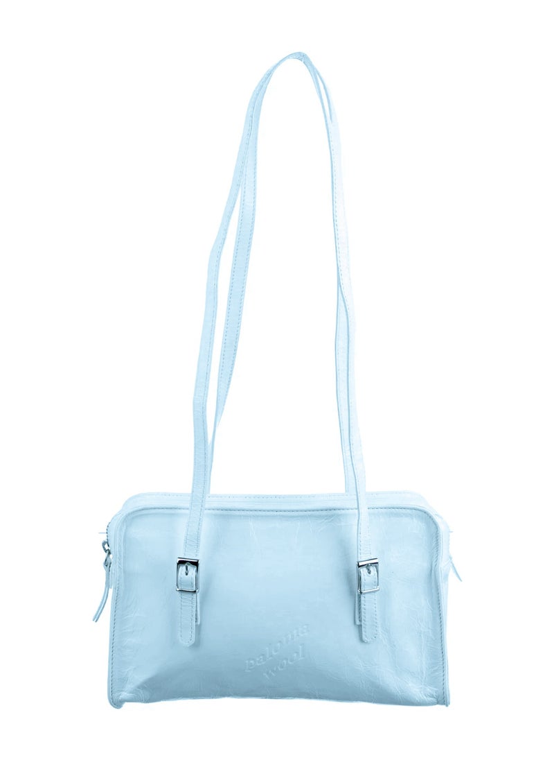 PALOMA - Paloma Wool Patent Leather Shoulder Bag HandBags - Image 1