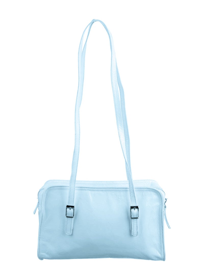 PALOMA - Paloma Wool Patent Leather Shoulder Bag HandBags - Image 1