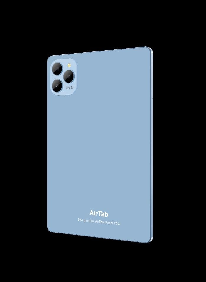 AirTab PG02 Smart Tablet 10.1-FHD Inch Display 10000mAh Battery Blue - Image 3