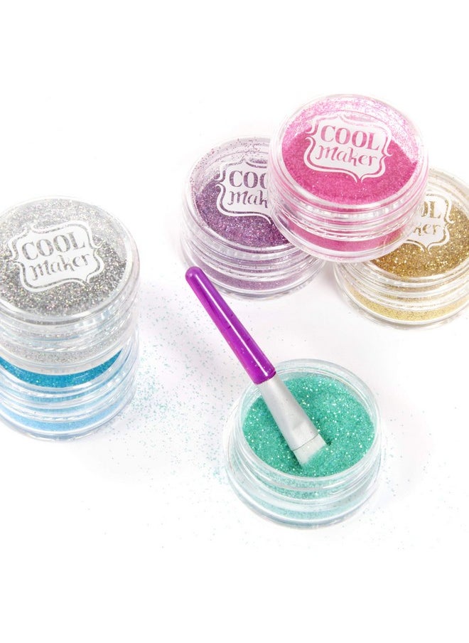 Cool maker Cool Maker, GO GLAM Glitter Nails DIY Activity Kit for 5 Manicures, Arts & Crafts Christmas Gifts for Kids Ages 8 and up  - Image 4