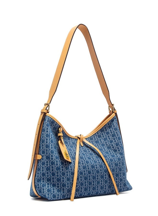 CH CH CHCH New Style Women's Shoulder Bag Trendy And Fashionable Made Of Canvas Material With An Underarm Strap And A Handbag Design - Image 2