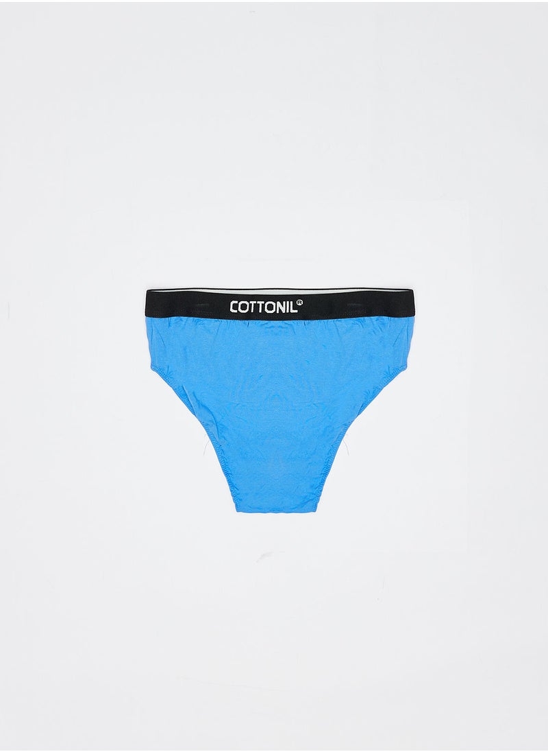 COTTONIL - Cottonil Relax Brief For Men - Blue - Image 1