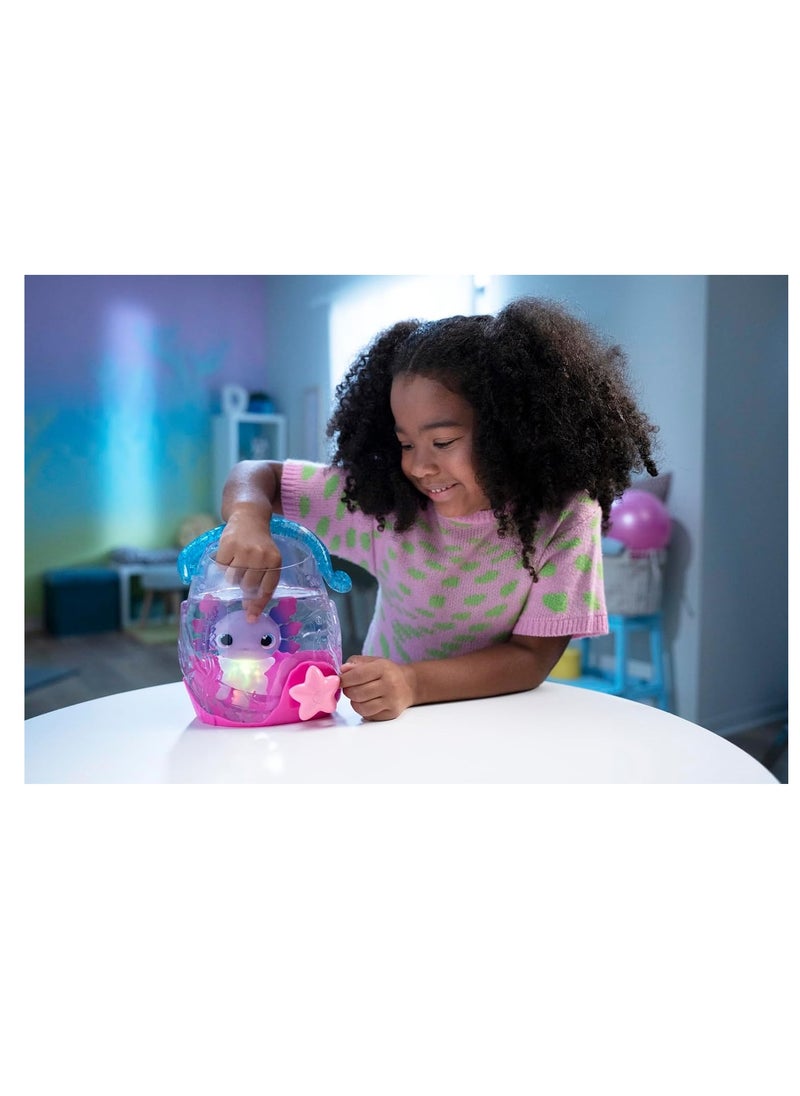 AniMagic Animagic Let's Glo - Axolotl Bubble Reef, Interactive Electronic Pet  - Image 2