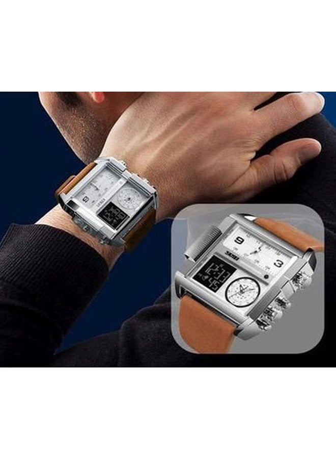 Men's Water Resistant Analog/Digital Watch 1391 - Image 4