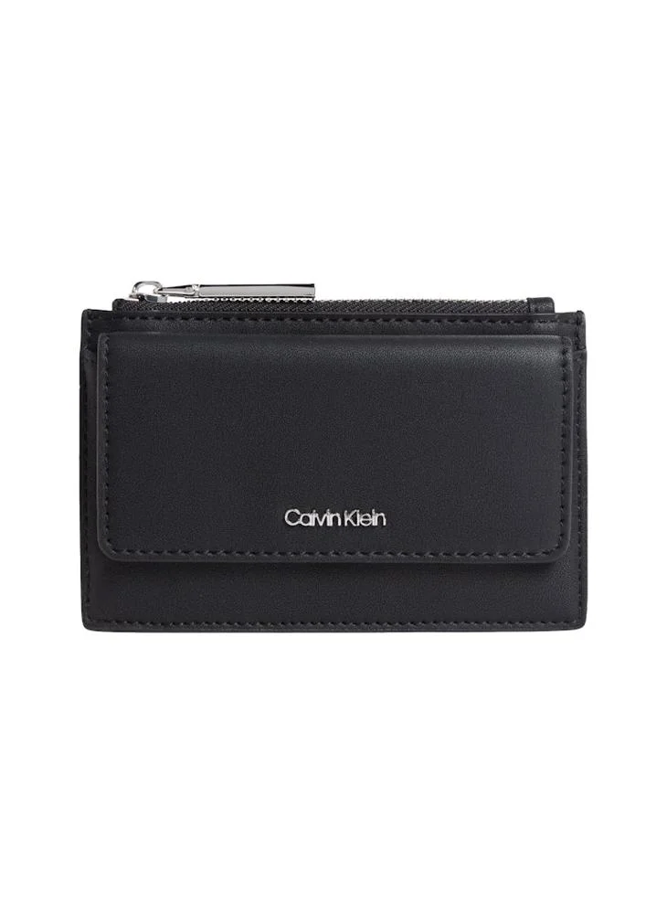 CALVIN KLEIN Logo Card Holder With Zip