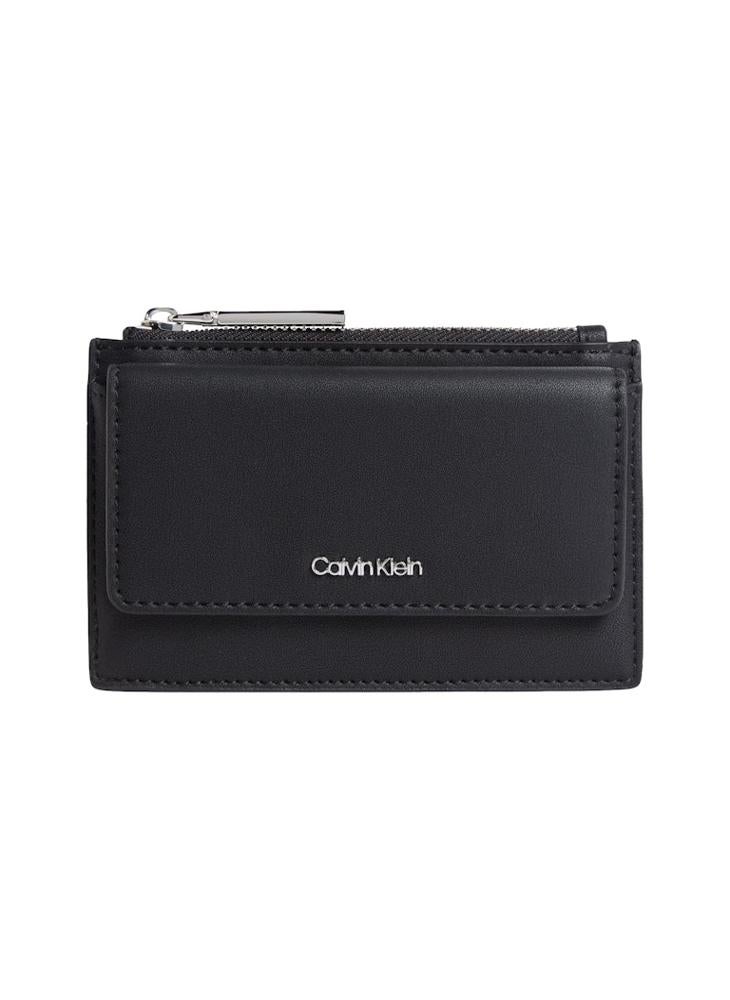 CALVIN KLEIN Logo Card Holder With Zip  - Image 1