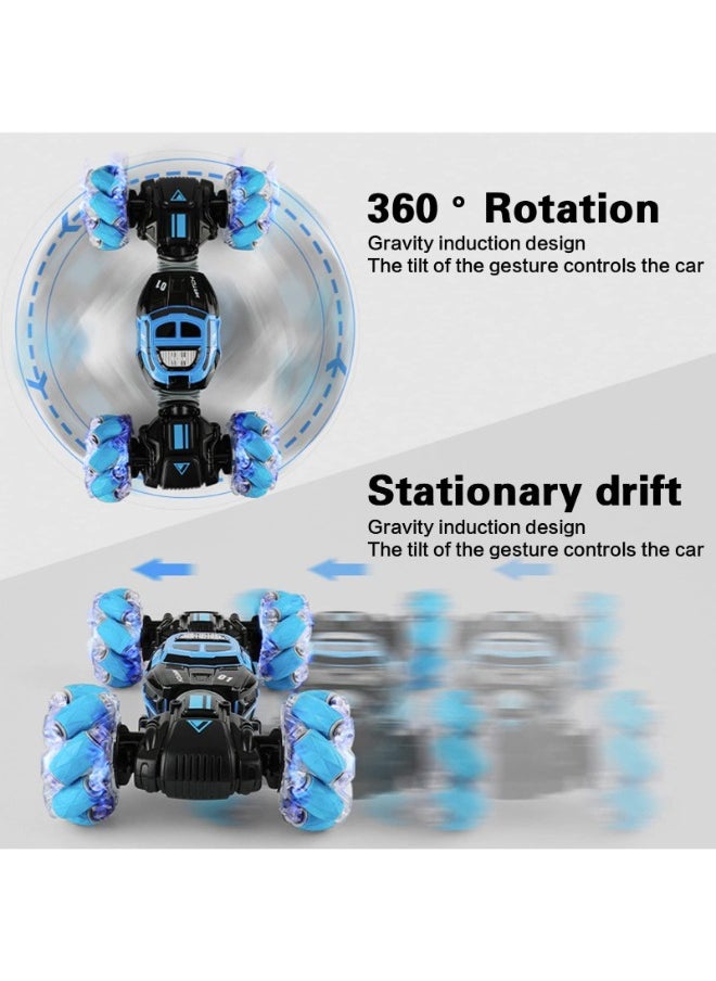 TOY GARDEN Gesture RC Car – 4WD 2.4GHz Double-Sided Rotating Buggy, 360° Flip Stunt Car with Lights & Music, Birthday Toy for Boys & Girls  - Image 5