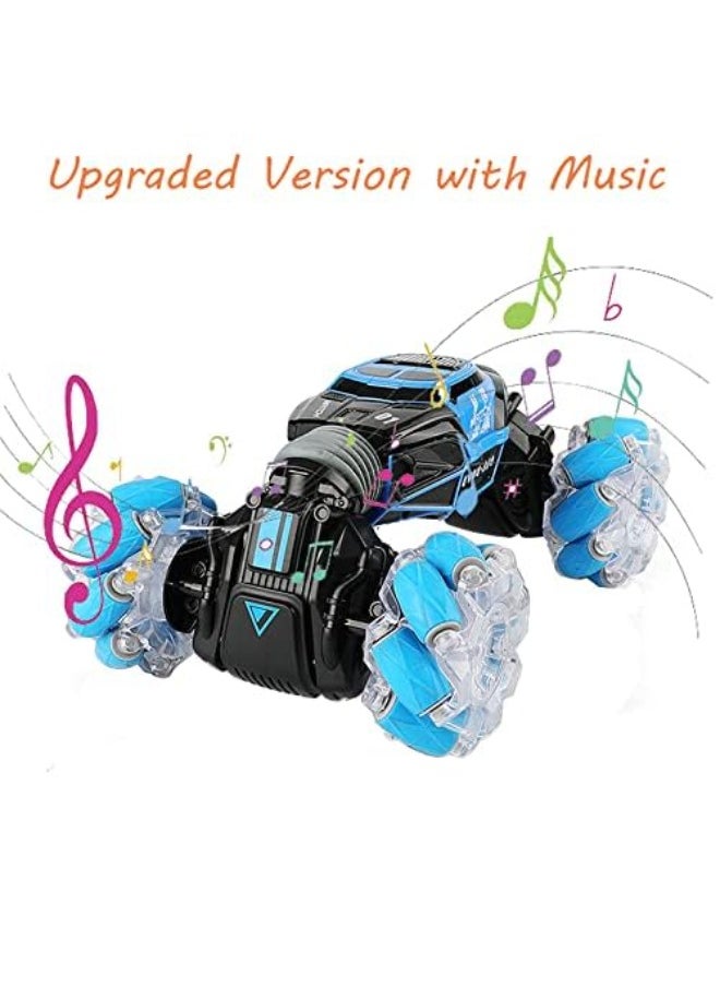 TOY GARDEN Gesture RC Car – 4WD 2.4GHz Double-Sided Rotating Buggy, 360° Flip Stunt Car with Lights & Music, Birthday Toy for Boys & Girls  - Image 3