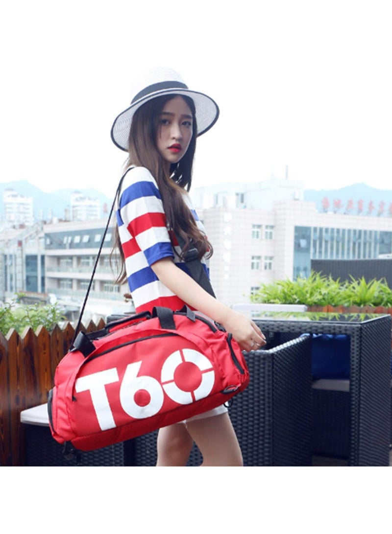 Cool Baby Mixed Duffle Bag For Unisex,Red - Fashion Duffle Bags  - Image 2