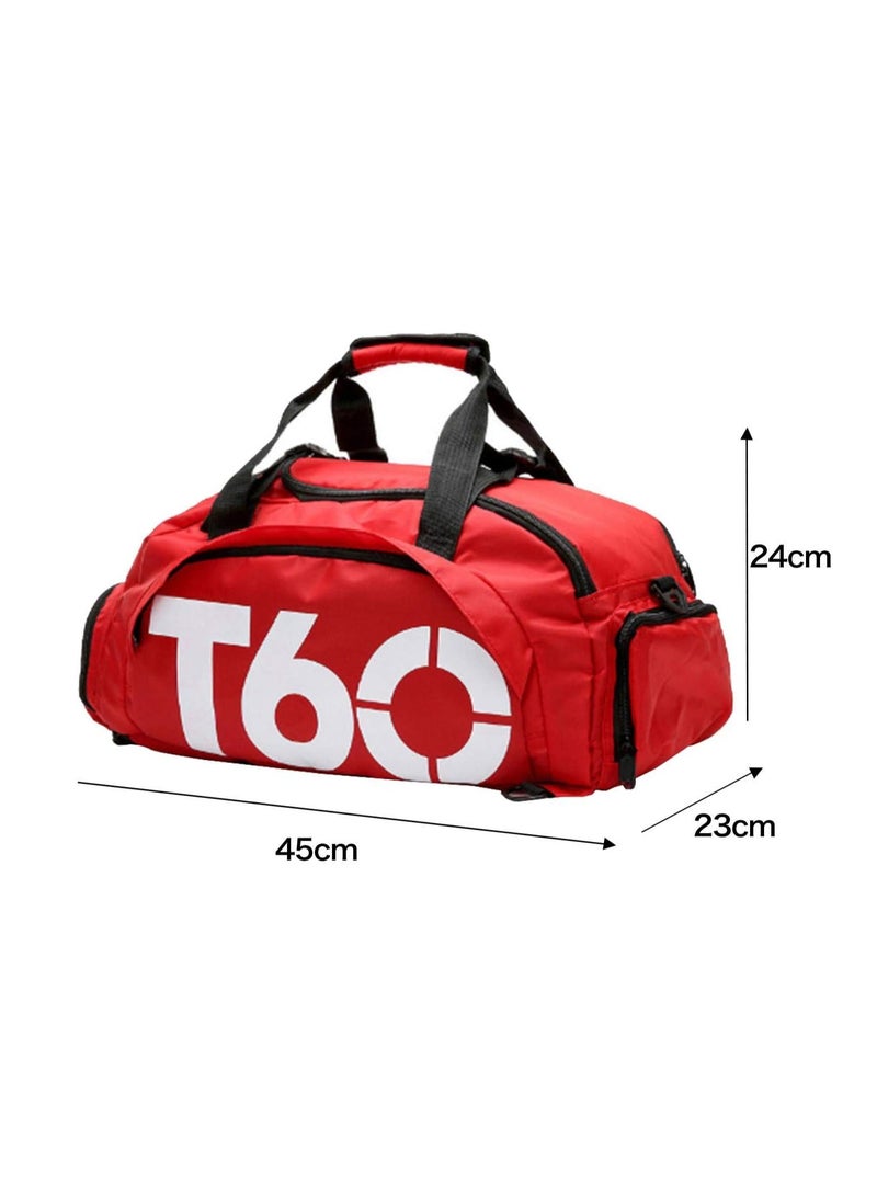 Cool Baby Mixed Duffle Bag For Unisex,Red - Fashion Duffle Bags  - Image 3