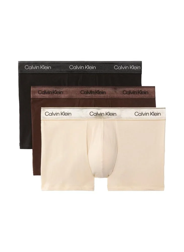3 Pack Trunks - Icon Cotton Stretch