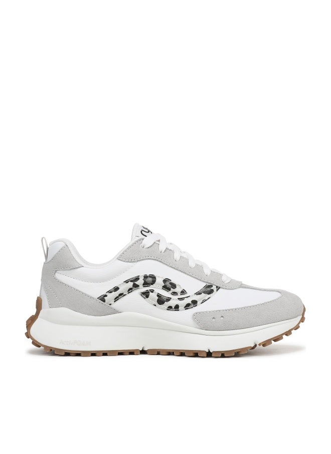 Ryka Women's Jetsetter Running Inspired Shoes White Leopard 6.5 M - Image 1