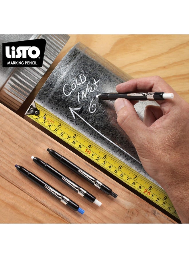 Listo 162 Marking Pencils Refill - White, Box of 72, Grease Pencils/China Marking Pencils/Wax Pencils - Image 2