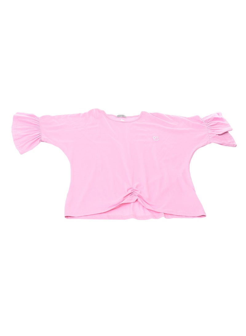 BEBO Girls' plain T-shirt, cornices - Image 1