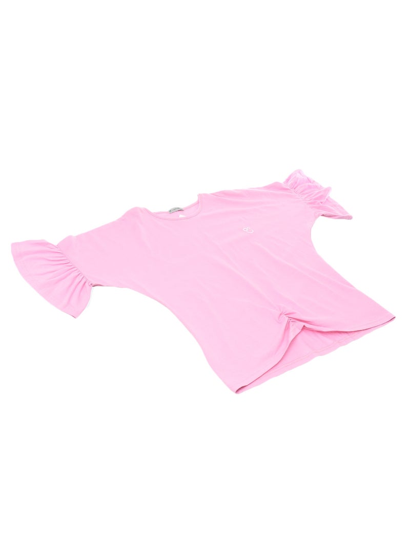 BEBO Girls' plain T-shirt, cornices - Image 2