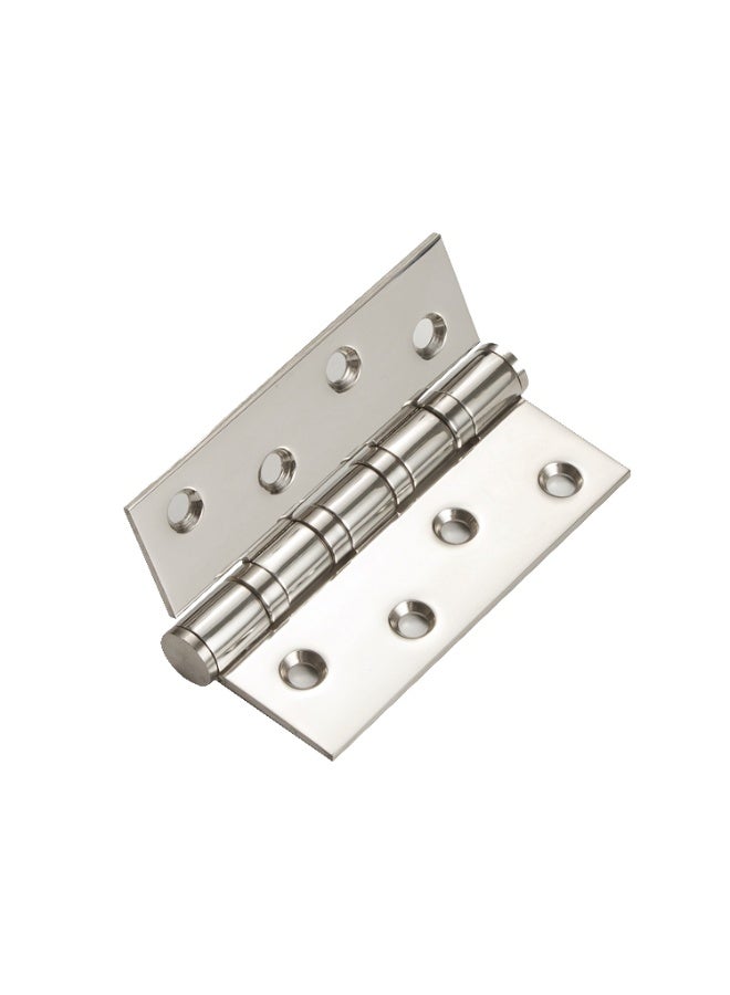 CINCINNO Butterfly Hinges – Heavy Duty Stainless Steel, 102x76x3 mm , Coated, Anti-Corrosion, Smooth Operation, 5-Year Warranty – Ideal for Doors, Cabinets, Furniture – (Satin Nickel) 