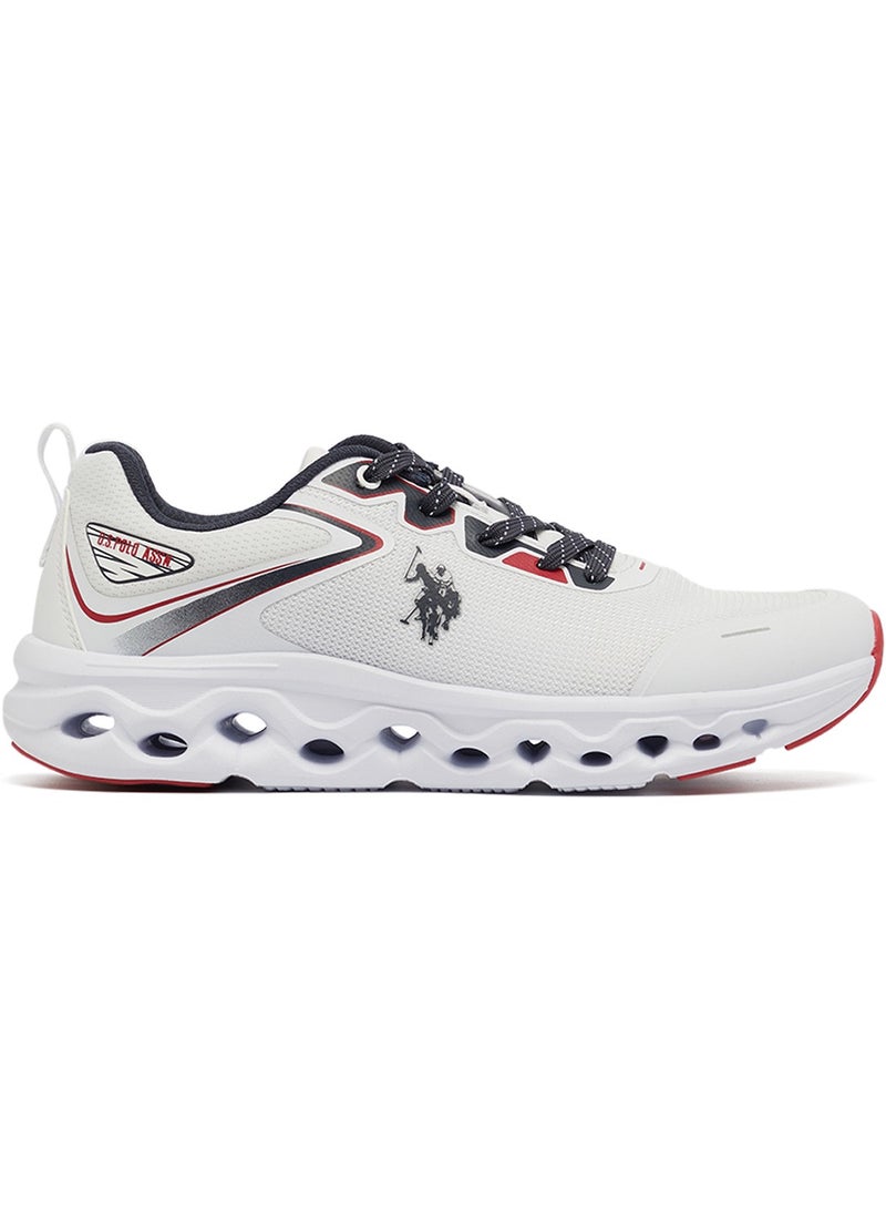 U.S. Polo Assn. Men's White Low-Top Sneakers - Lightweight Lace-Up Design, Comfortable for Everyday Outfits  - Image 1