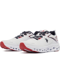 U.S. Polo Assn. Men's White Low-Top Sneakers - Lightweight Lace-Up Design, Comfortable for Everyday Outfits  - Image 2