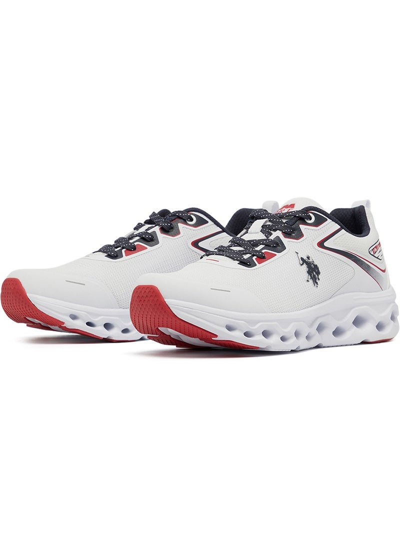 U.S. Polo Assn. Men's White Low-Top Sneakers - Lightweight Lace-Up Design, Comfortable for Everyday Outfits  - Image 2