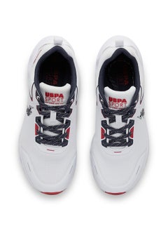 U.S. Polo Assn. Men's White Low-Top Sneakers - Lightweight Lace-Up Design, Comfortable for Everyday Outfits  - Image 4
