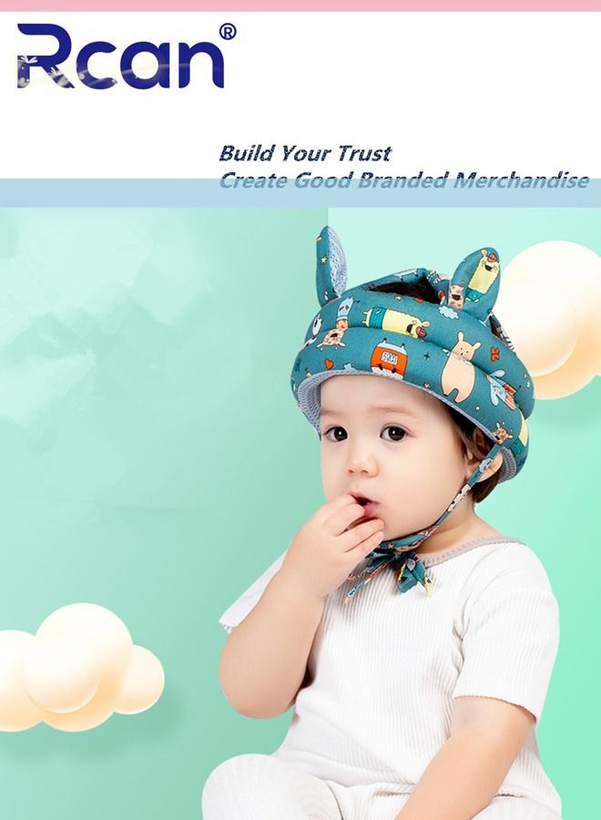 Rcan Baby Head Protector, Baby Helmet for Crawling Walking, No Bumps Safety Head Adjustable Protective Cap for Walking, Playing - Image 4