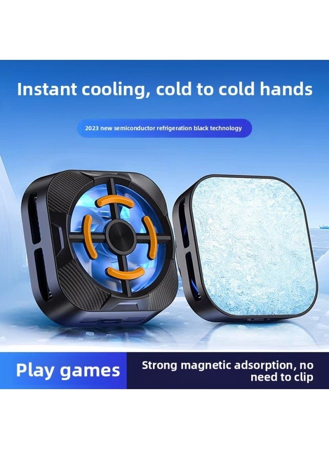 Black Technology X79 Semiconductor Radiator Chicken King Electric Competition Live Magnetic Back Clip Explosions Artifact Seconds Cooling 0-Color:X79 [back Style]  - Image 2