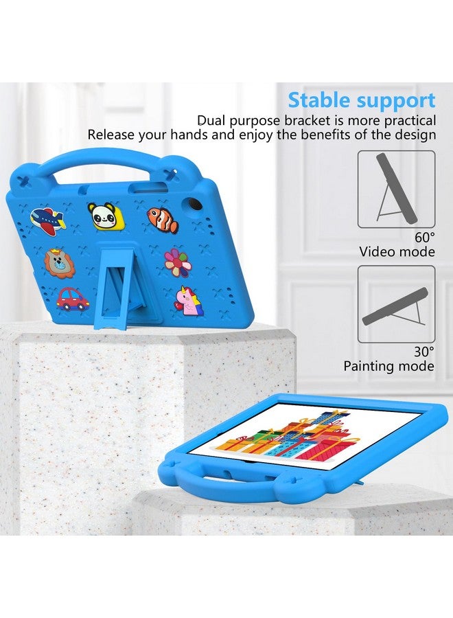 YRH for Galaxy Tab A9 Plus Case Kids 11-inch 2023, EVA Shockproof Cover for Samsung A9+ Plus Tablet Case, with Stand Handle Figures, SkyBlue - Image 4