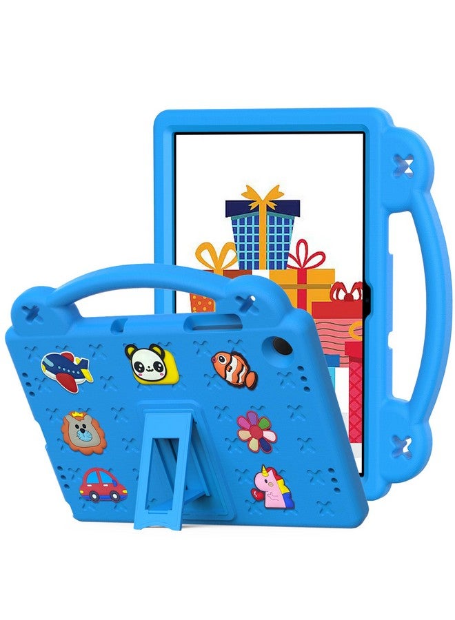 YRH for Galaxy Tab A9 Plus Case Kids 11-inch 2023, EVA Shockproof Cover for Samsung A9+ Plus Tablet Case, with Stand Handle Figures, SkyBlue - Image 1