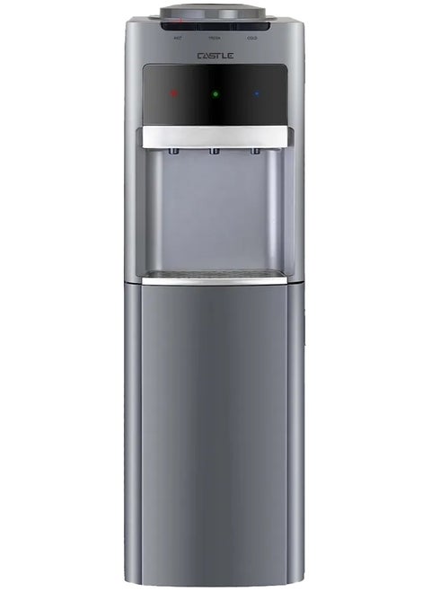 مبرد مياه كاسيل ،3 حنفية, تحميل علوي يشمل ثلاجة,فضي- WD3055R
