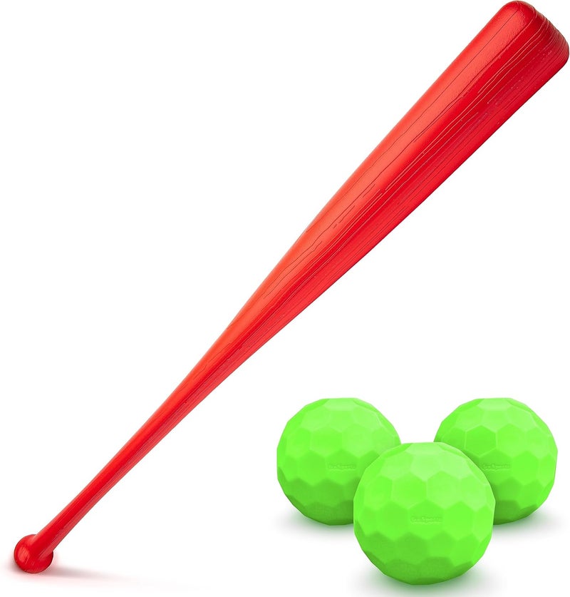 GoSports مجموعة مضرب وكرة البيسبول من GoSports LotBall للحديقة - لعبة البيسبول البلاستيكية للأطفال - Image 1